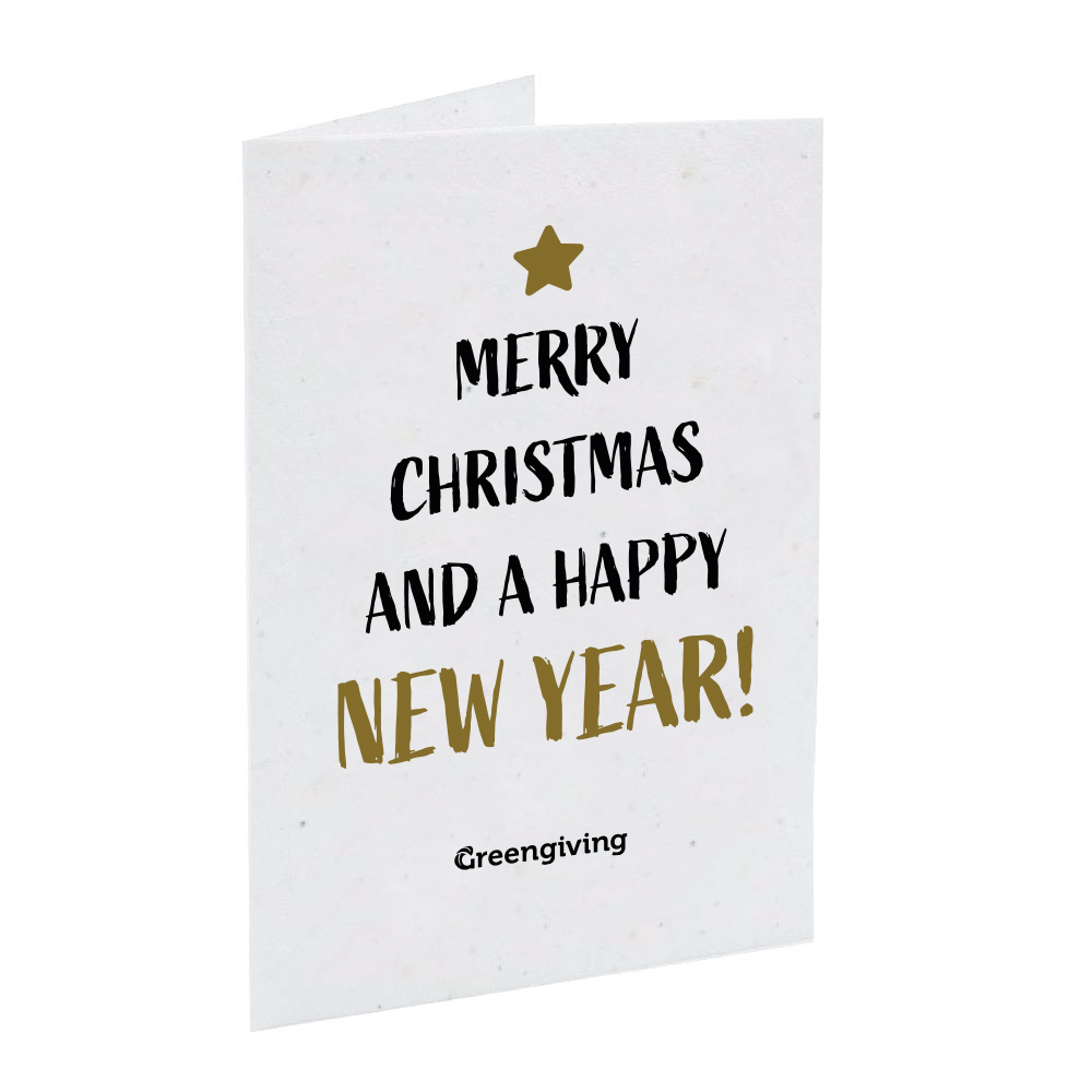 Seed paper Christmas card A5 - Image 7